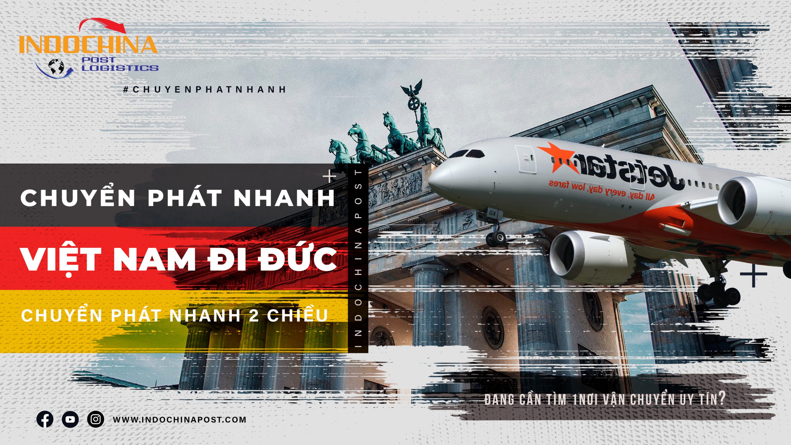 Vận Chuyển Hàng Từ Việt Nam Sang Đức – Giải Pháp An Toàn, Tiết Kiệm Cùng Bưu Chính Đông Dương.