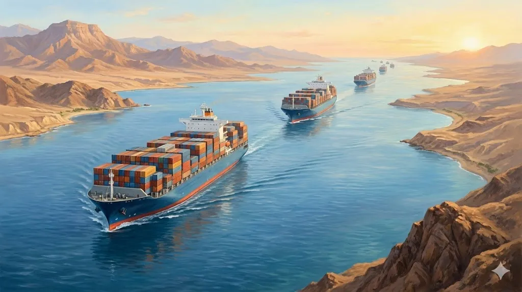 Biển Đỏ sau 'sóng gió', kỳ vọng nối mạch chuỗi cung ứng toàn cầu