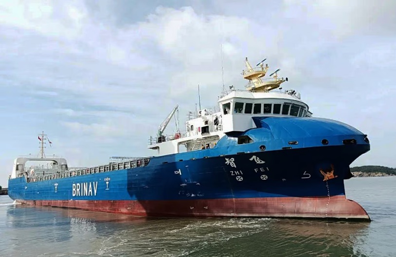 Trung Quốc lần đầu vận hành tàu container không người lái toàn quy trình